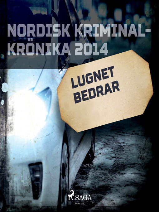 Title details for Lugnet bedrar by Diverse - Wait list